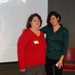 Marie Pellegrino (left) and Sandra Hernandez, co chairs Arlington Greens